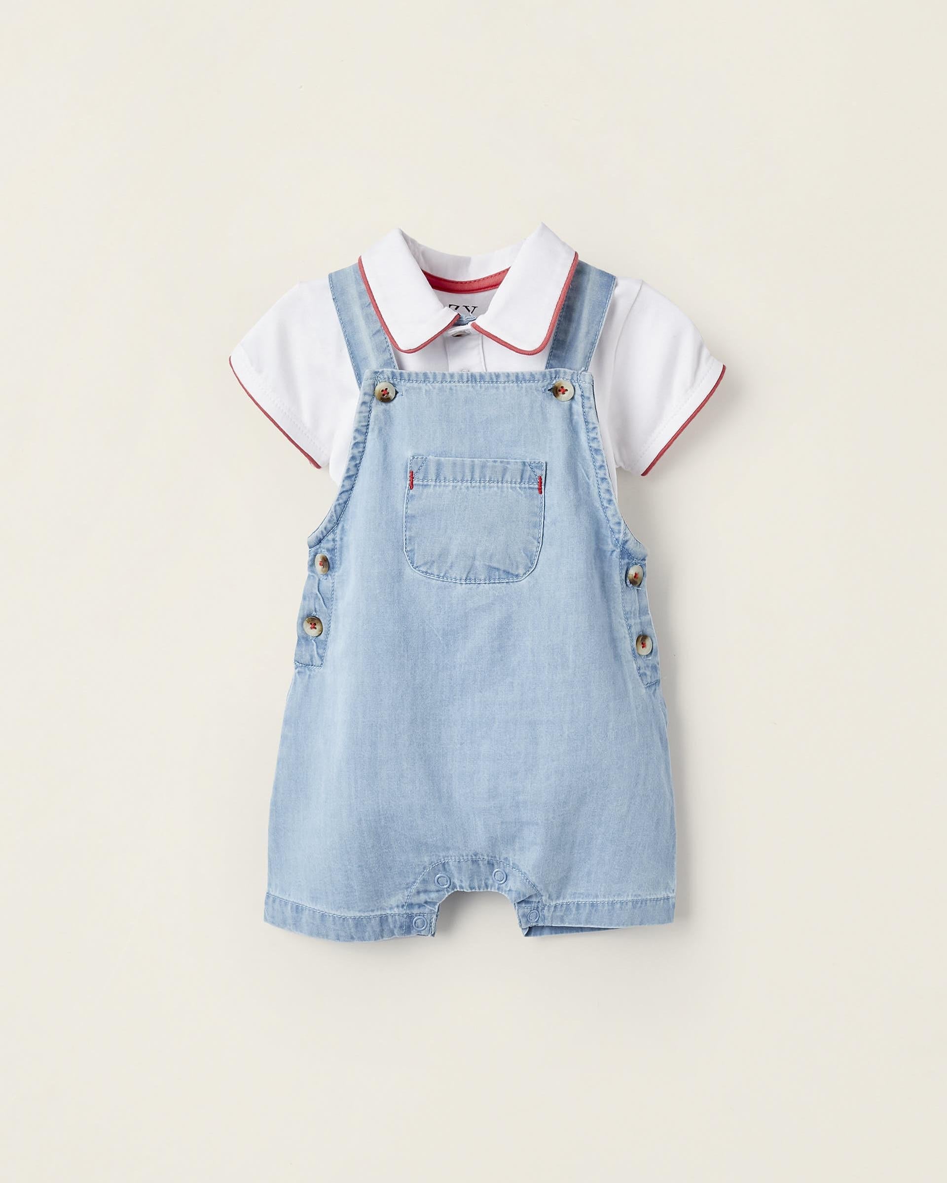 Boys blue jumpsuit on sale