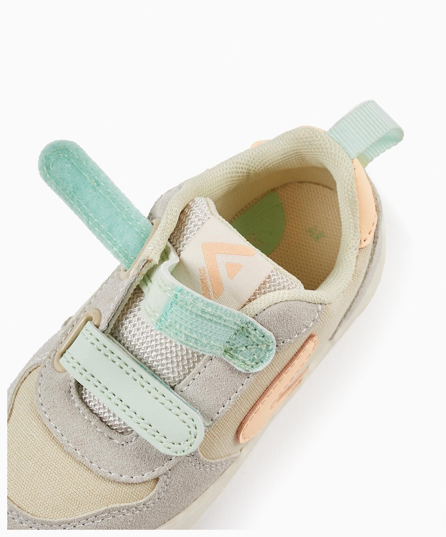Trainers for Baby Girls 'ZY Move', Grey/Mint/Peach