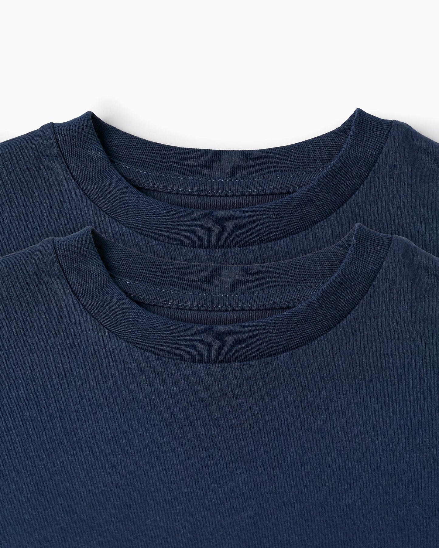 Pack of 2 Short Sleeve T-Shirts for Boys, Dark Blue
