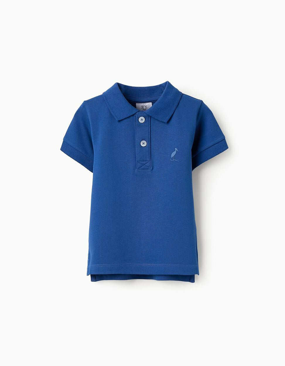 Cotton Polo for Baby Boys Blue