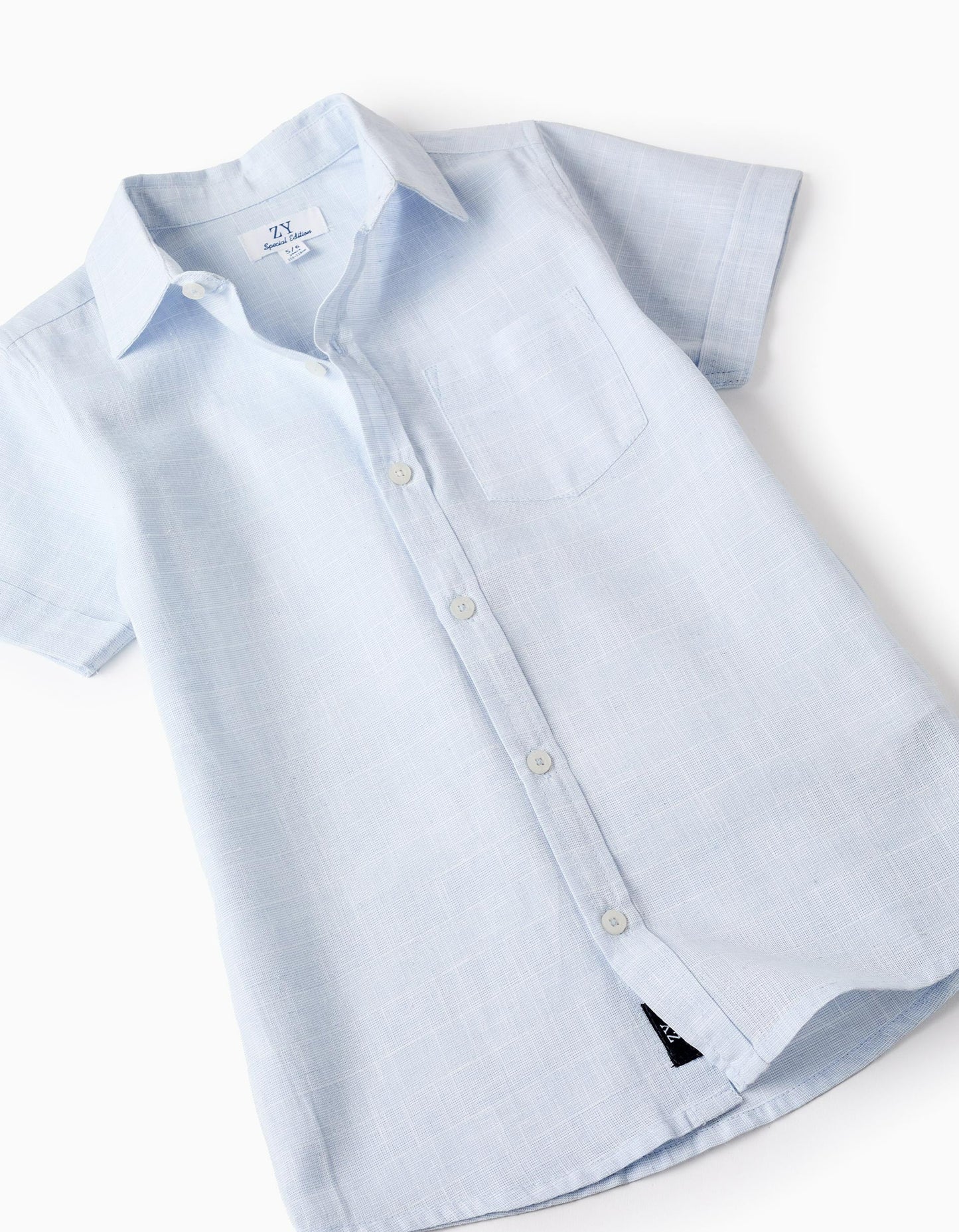 Shirt + Shorts + Braces for Boys, Blue