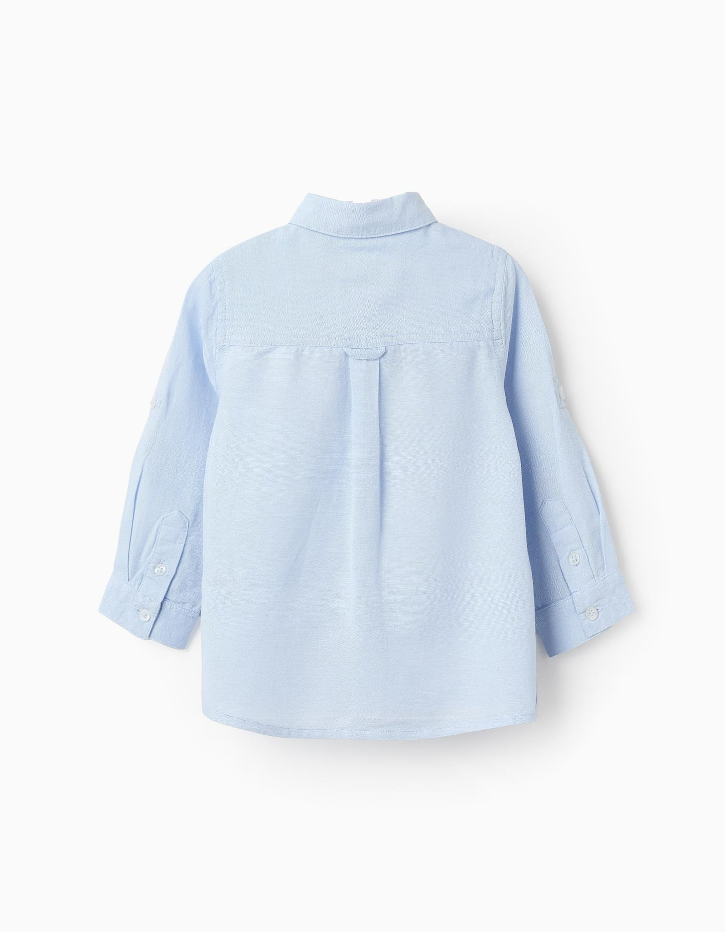 Shirt with Tabs for Baby Boys, Blue
