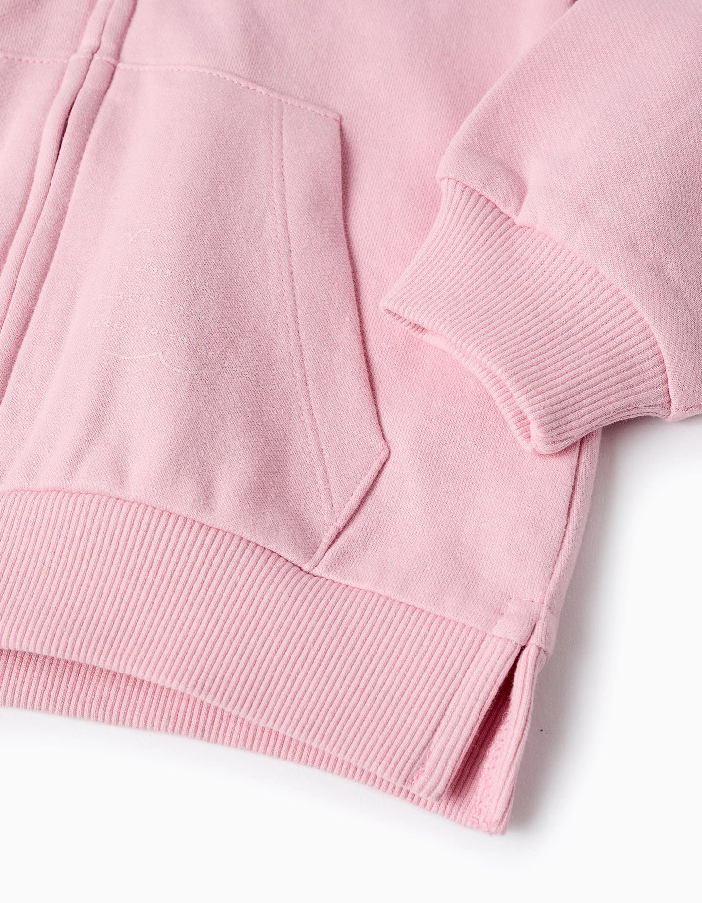 Hooded Jacket for Baby Girls, Pink