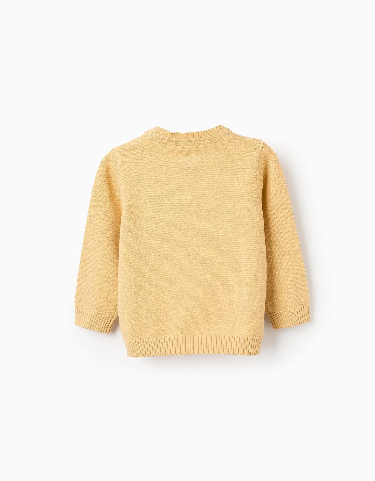 Soft Knit Jumper for Baby Boys, Yellow