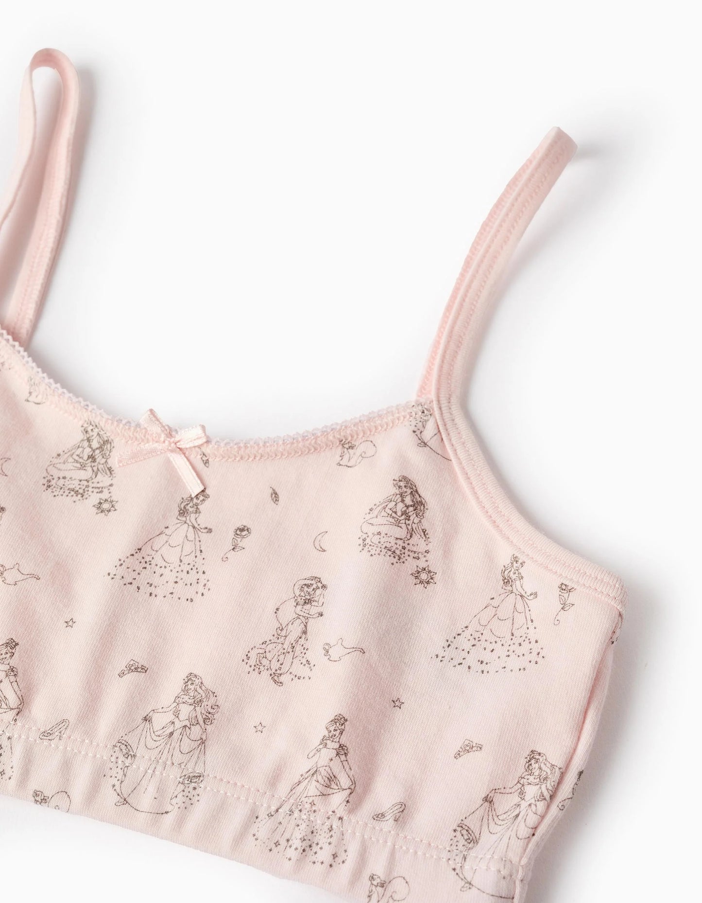 Top + Briefs for Girls 'Disney Princesses', Pink