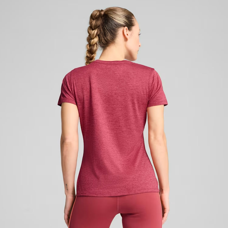 W TAD ESSENTIAL Heather Logo Tee Women