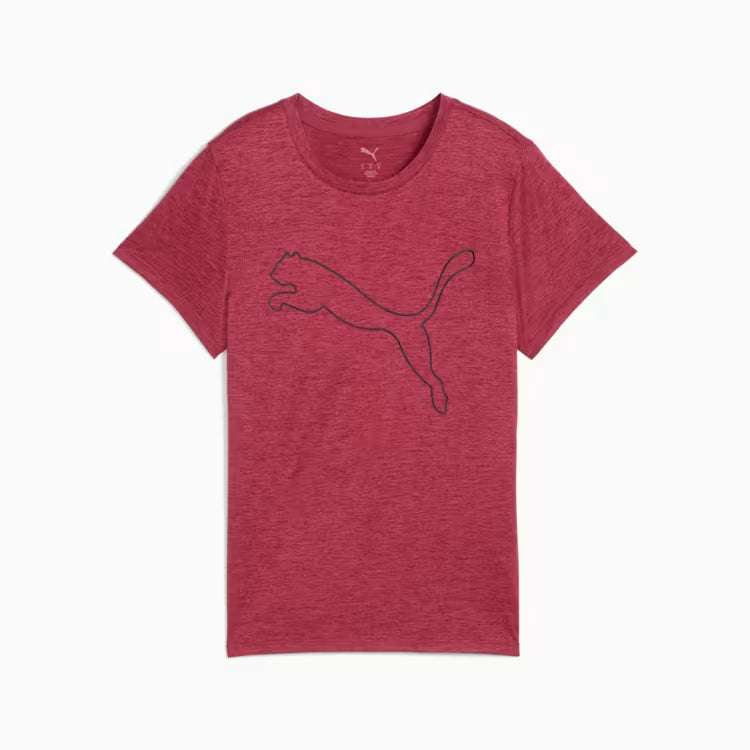 W TAD ESSENTIAL Heather Logo Tee Women