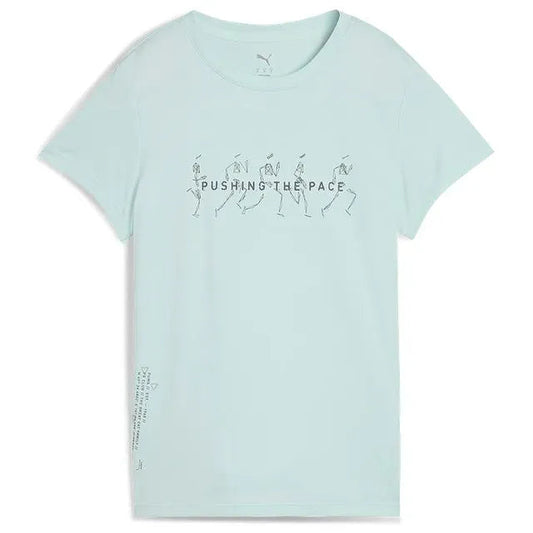 GRAPHICS RUNNING SLOGAN TEE Women