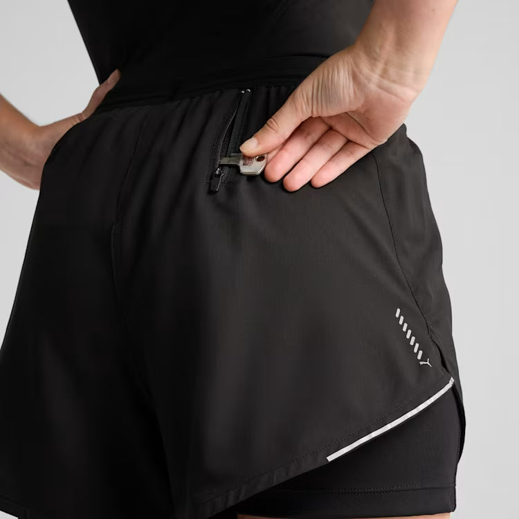 RUN ULTRAWEAVE 2IN1 4 SHORT Women