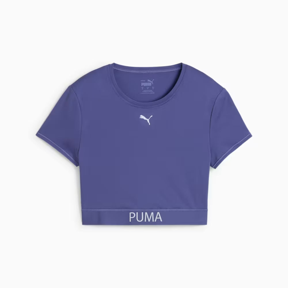 W PUMA STRONG TEE - SHORT Women