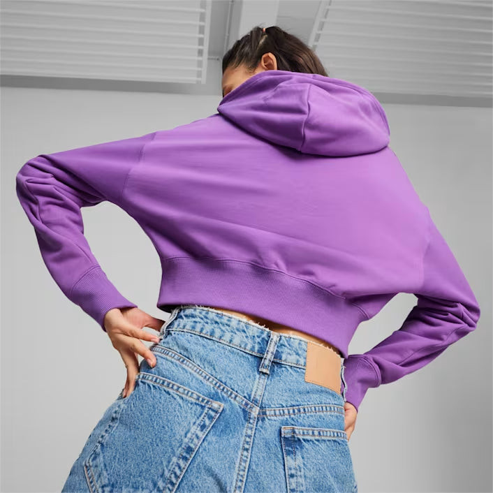 PUMA TEAM Cropped Hoodie TR Women