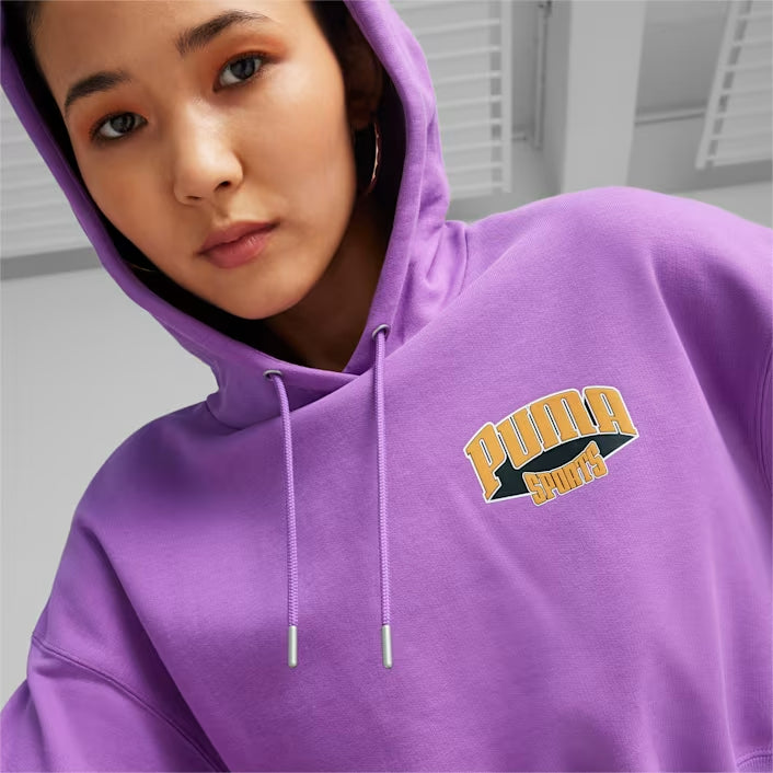 PUMA TEAM Cropped Hoodie TR Women