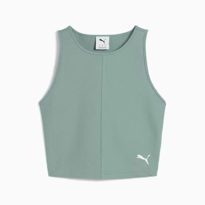WARDROBE ESS Ribbed Crop Top Women