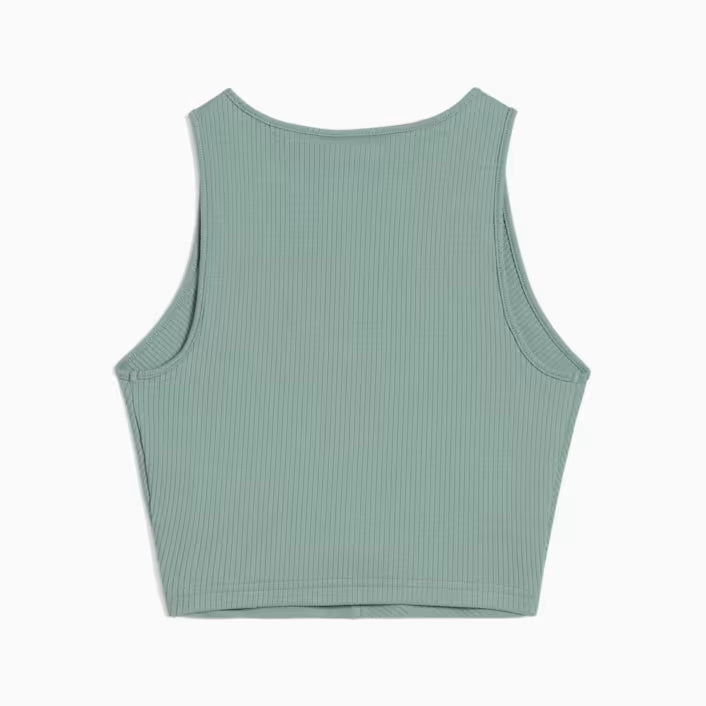 WARDROBE ESS Ribbed Crop Top Women