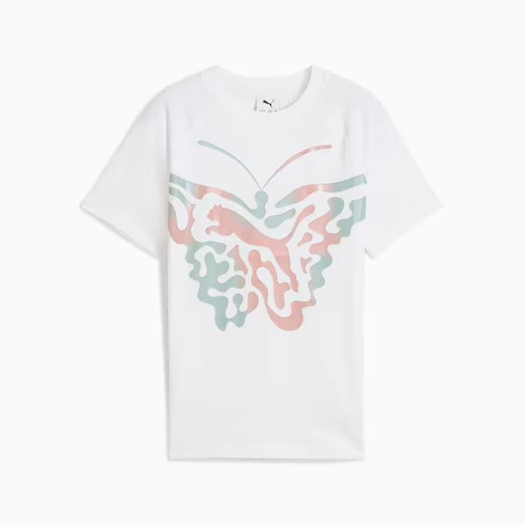BUTTERFLY VIBE Logo Tee Girls