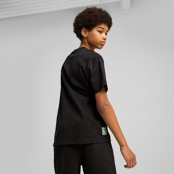 PUMA X TMNT Relaxed AOP Tee Kids