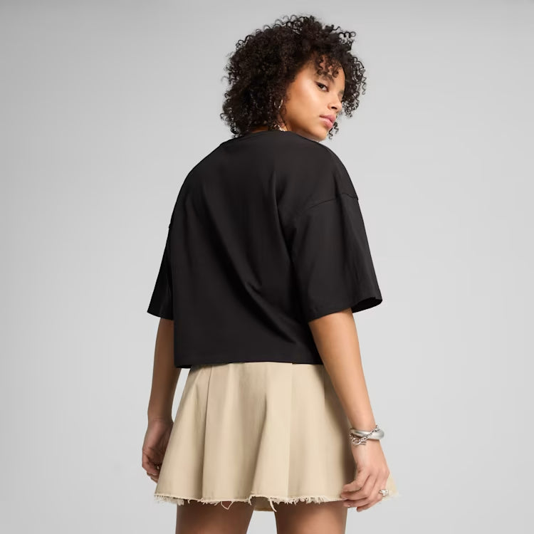 LEO LUXE Oversized Short Tee Women
