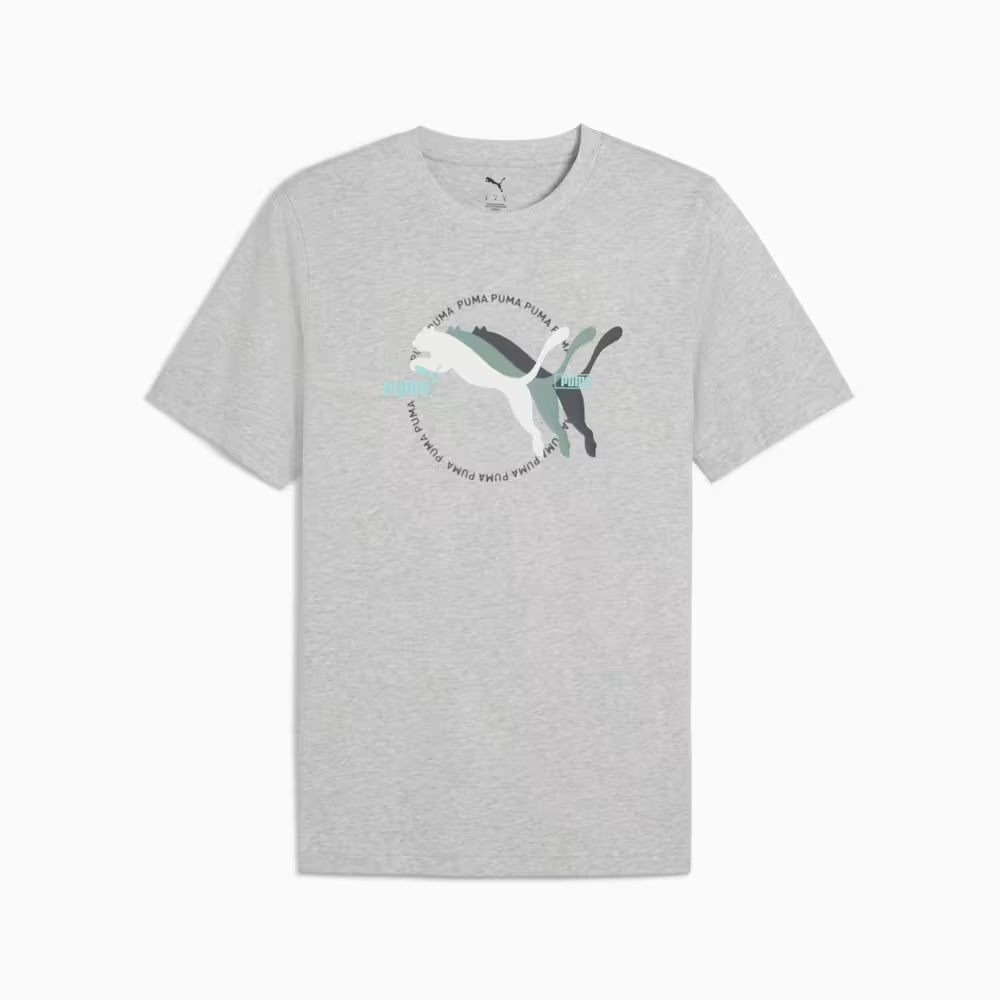 GRAPHICS Multiple Cat Logo Tee Men
