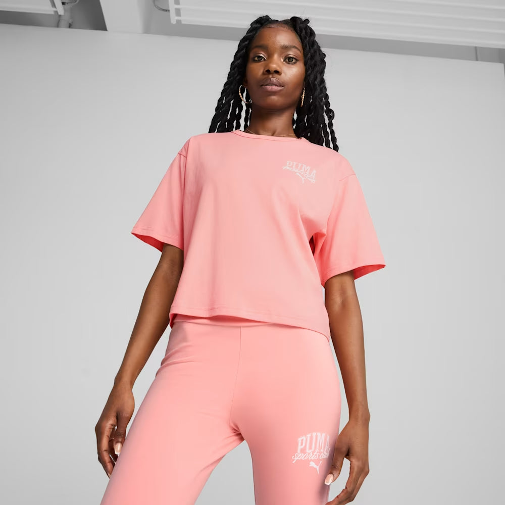 PUMA CLASS Relaxed Crop Tee Women