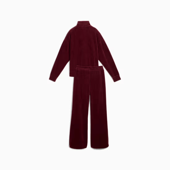 Velour Rib Relaxed Suit op Women