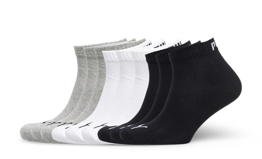 PUMA Kids Quarter Socks (9 Pairs)