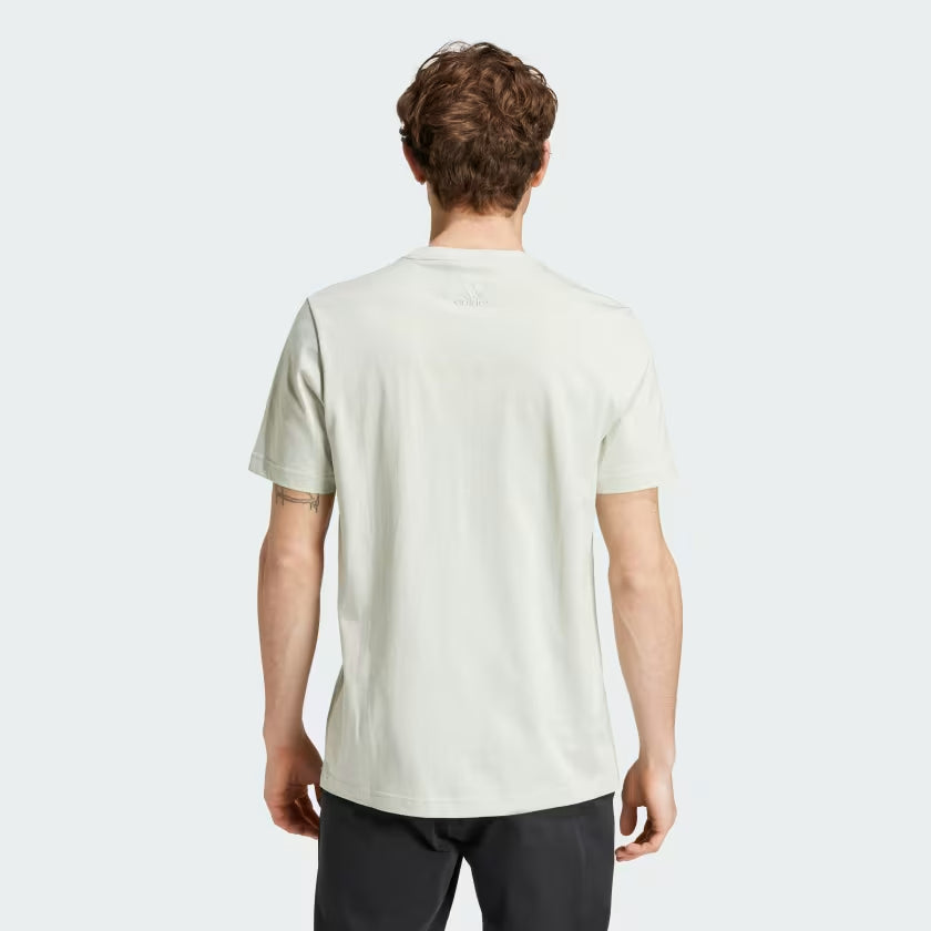 Essentials Single Jersey Linear Embroidered Logo T-Shirt Men