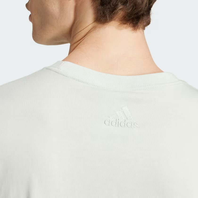 Essentials Single Jersey Linear Embroidered Logo T-Shirt Men