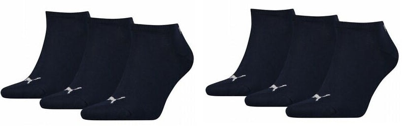 PUMA Plain Socks Below Ankle (3 pairs)