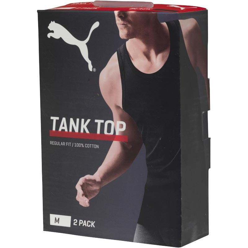 PUMA Basic (2 Pack) Tank Top Men -No Exchange-