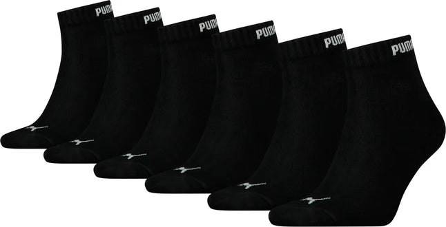 PUMA Quarter Unisex Socks (6 Pairs)