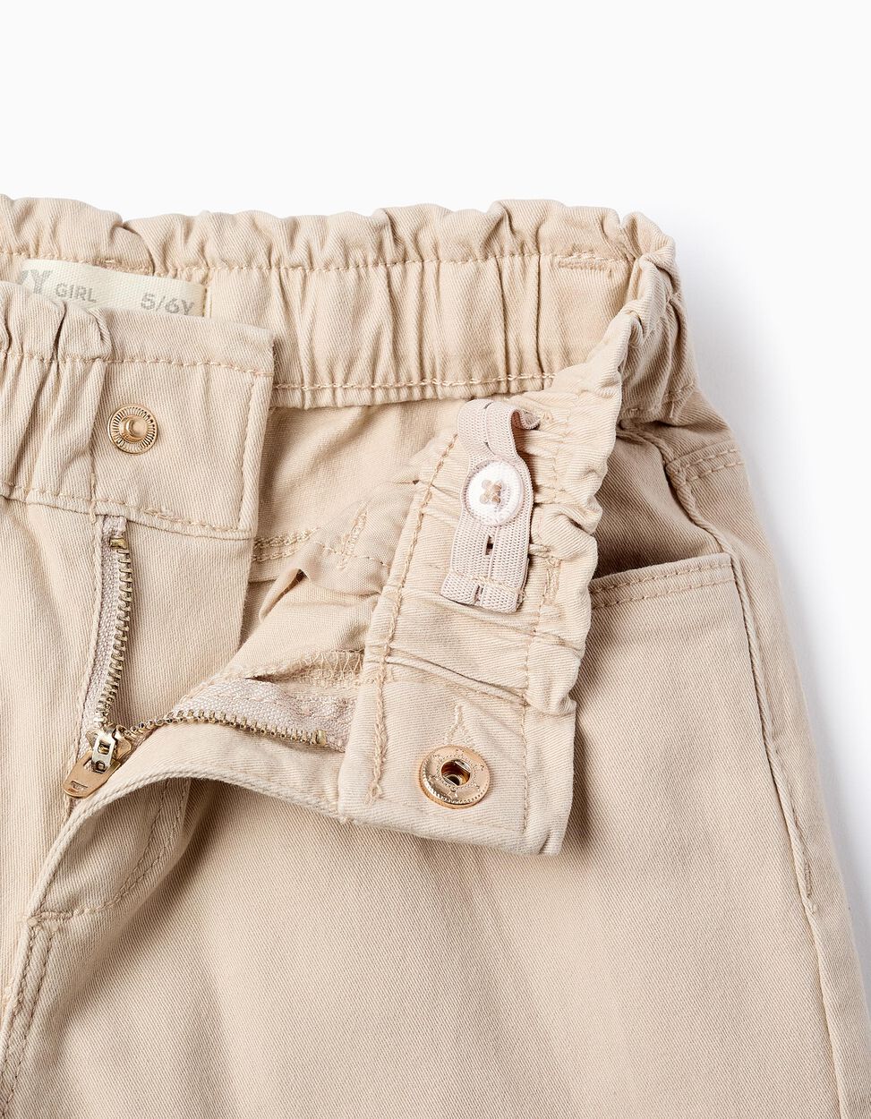 Girls paperbag trousers deals