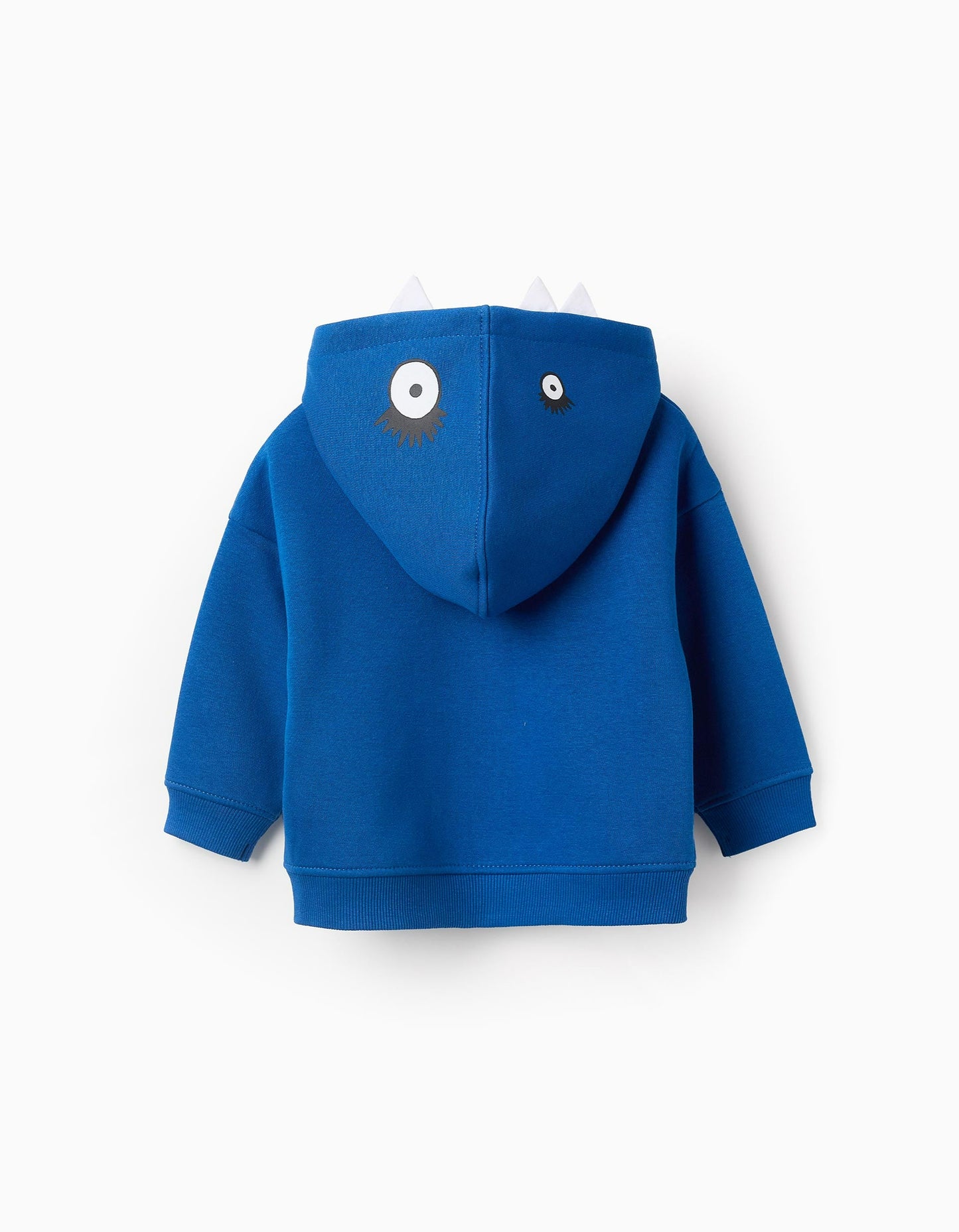 Hooded Cardigan with 3D for Baby Boys 'Monster', Blue