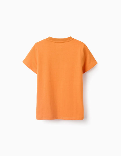 Cotton T-shirt for Boys 'Nazaré', Orange