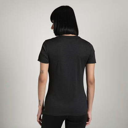 TAD ESSENTIAL Heather Logo Tee Women