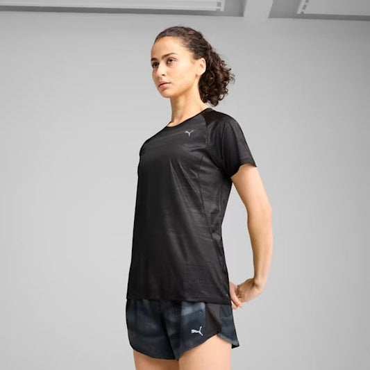 W RUN VELOCITY AOP TEE Women