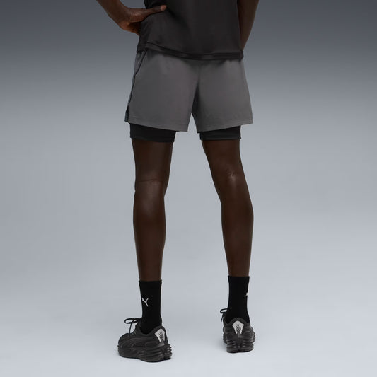 M RUN VELOCITY 2IN1 SHORT Men