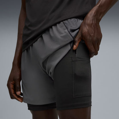 M RUN VELOCITY 2IN1 SHORT Men