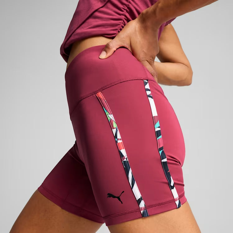 TROPICAL AOP HW 5  SHORT TIGHT Women