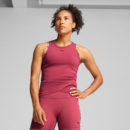 TROPICAL AOP TANK - SHORT Women