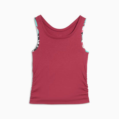 TROPICAL AOP TANK - SHORT Women