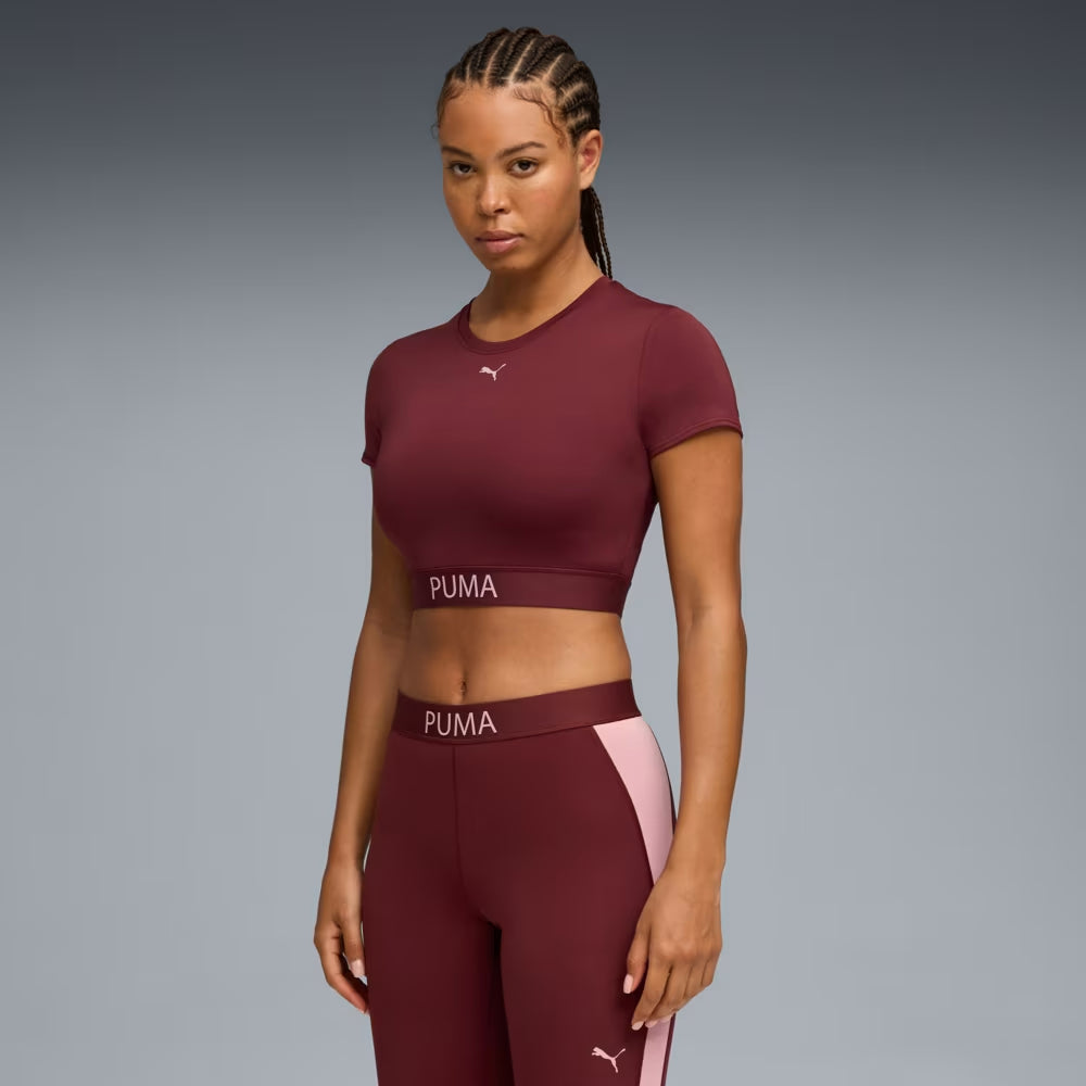 W PUMA STRONG  TEE - SHORT Women