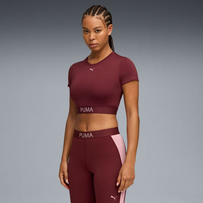 W PUMA STRONG  TEE - SHORT Women