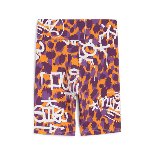 PUMA X X-GIRL AOP Short Tights Women Sportstyle Prime