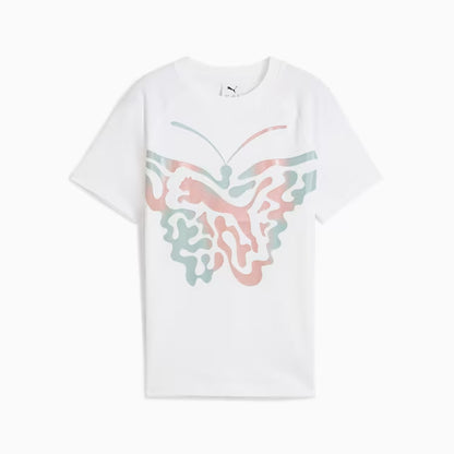 BUTTERFLY VIBE  Logo Tee Girls