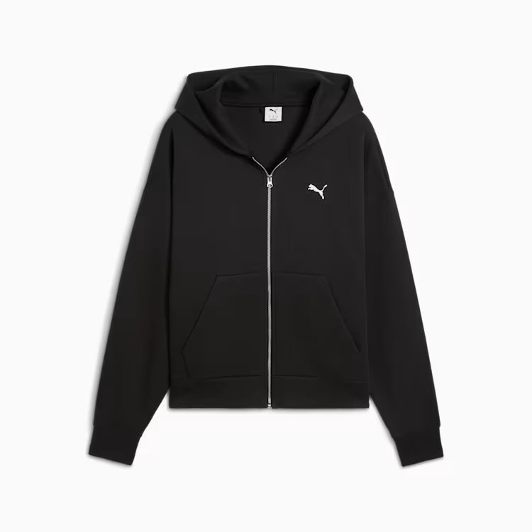 WARDROBE ESS Boxy Full-Zip Hoodie DK Men