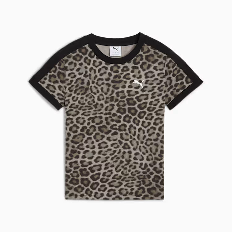 T7 LEO LUXE AOP Slim Tee Women