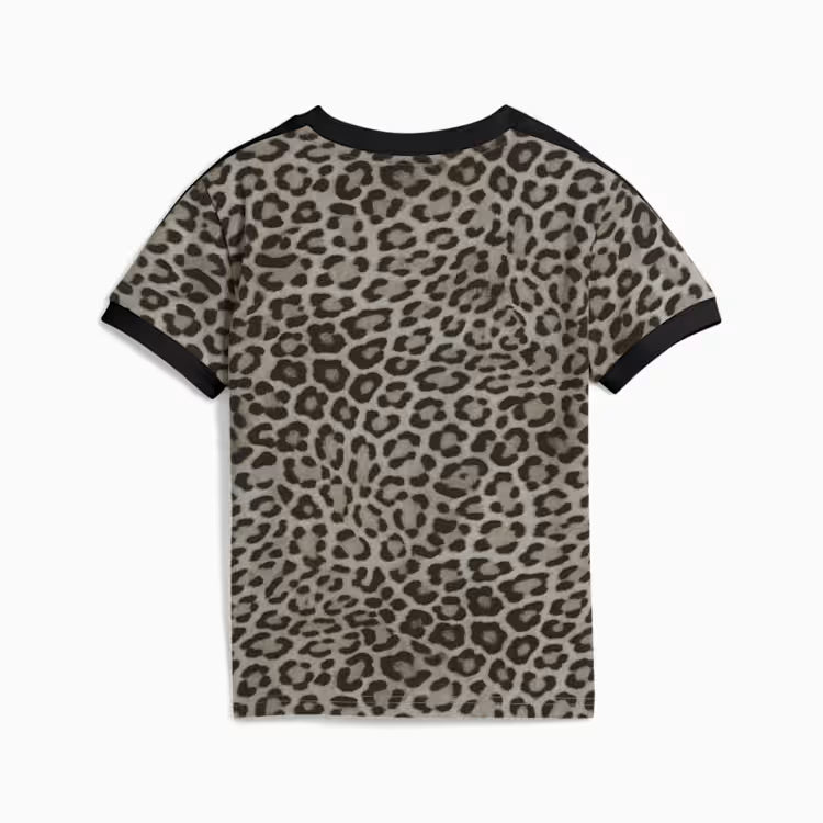 T7 LEO LUXE AOP Slim Tee Women