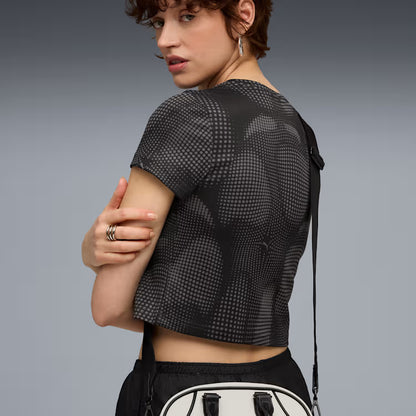 DARE TO AOP Baby Tee Women