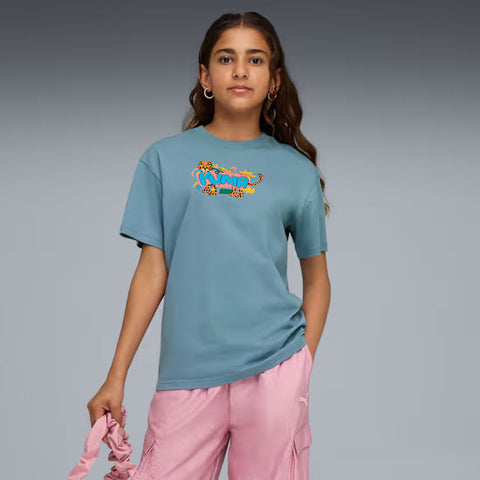 GRAPHIC Leopard Tee Girls