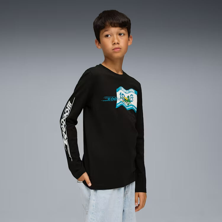 SUPER PUMA Graphic Longsleeve Tee Boys
